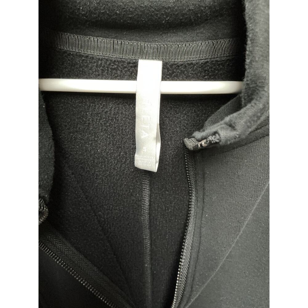 Athleta Small Black Half Zip Pullover Top - Picture 2 of 4